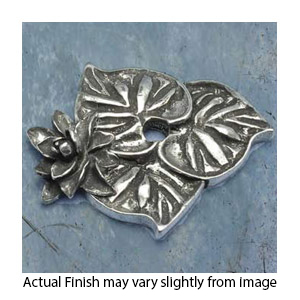 Garden - Triple Lily Pad Knob Escutcheon