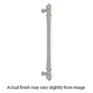 86343 - Traditional Brass - 12" Spindle Appliance Pull - Satin Nickel