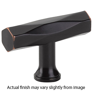 86729 - Art Deco - 2" Tribeca T-Knob - Oil Rubbed Bronze