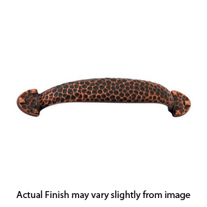 86047 - Arts & Crafts - 3.5" Hammered Pull - Oil Rubbed Bronze