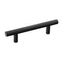 86358 - Contemporary Brass - 3" Bar Pull - Flat Black