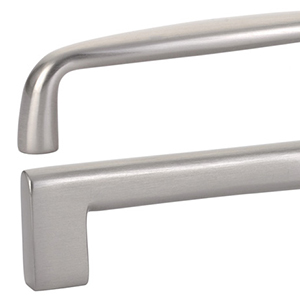 Contemporary Brass Pulls - Satin Nickel