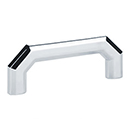 86614 - Hollywood Regency - 3.5" Riviera Pull - Polished Chrome