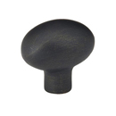 86052 - Sandcast Bronze - 1" Egg Knob - Medium Bronze