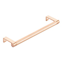 8.25" cc Select Knurled Cabinet Edge Pull - Satin Copper