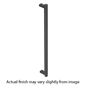 24" cc Select Smooth Appliance Rectangular Pull - Flat Black