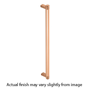 12" cc Select Smooth Appliance Rectangular Pull - Satin Copper