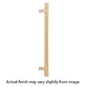 24" cc Select Smooth Appliance Bar Pull - Satin Brass