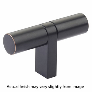 3-1/8" Select Bar Smooth Cabinet T-Knob - Oil Rubbed Bronze