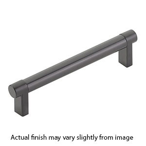 5" cc Select Smooth Cabinet Rectangular Pull - Flat Black