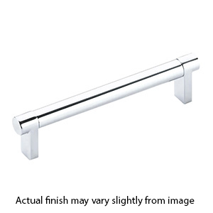 5" cc Select Smooth Cabinet Rectangular Pull - Polished Chrome