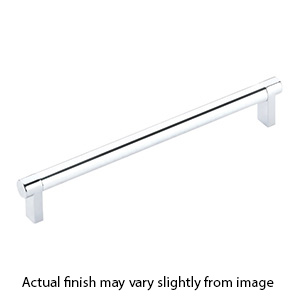 8" cc Select Smooth Cabinet Rectangular Pull - Polished Chrome