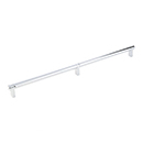 16" cc Select Smooth Cabinet Rectangular Pull - Polished Chrome