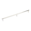 16" cc Select Smooth Cabinet Rectangular Pull - Polished Nickel