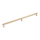 16" cc Select Smooth Cabinet Rectangular Pull - Satin Brass