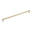 18" cc Select Smooth Cabinet Rectangular Pull - Satin Brass