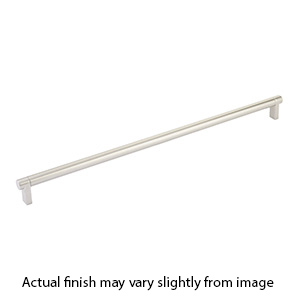 18" cc Select Smooth Cabinet Rectangular Pull - Satin Nickel