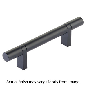 4" cc Select Smooth Cabinet Bar Pull - Flat Black