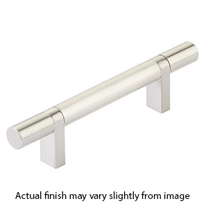 4" cc Select Smooth Cabinet Bar Pull - Satin Nickel