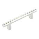 5" cc Select Smooth Cabinet Bar Pull - Polished Nickel