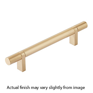 5" cc Select Smooth Cabinet Bar Pull - Satin Brass