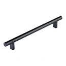 8" cc Select Smooth Cabinet Bar Pull - Flat Black