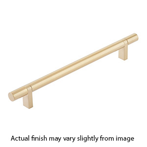 8" cc Select Smooth Cabinet Bar Pull - Satin Brass