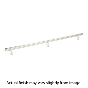 24" cc Select Smooth Cabinet Bar Pull - Polished Nickel