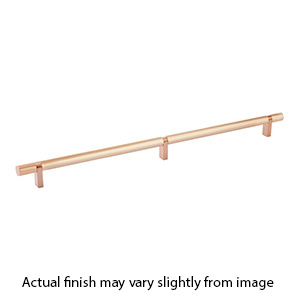 24" cc Select Smooth Cabinet Bar Pull - Satin Copper