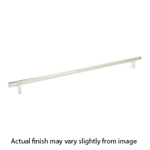 18" cc Select Smooth Cabinet Bar Pull - Polished Nickel