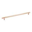 18" cc Select Smooth Cabinet Bar Pull - Satin Copper