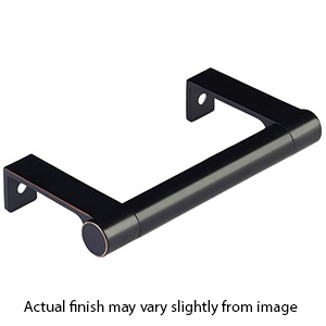 3.75" cc Select Smooth Cabinet Edge Pull - Oil Rubbed Bronze