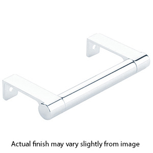 4.25" cc Select Smooth Cabinet Edge Pull - Polished Chrome