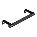 5.25" cc Select Smooth Cabinet Edge Pull - Flat Black