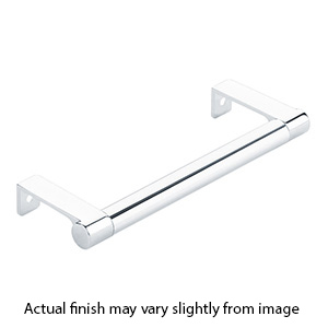 6.25" cc Select Smooth Cabinet Edge Pull - Polished Chrome