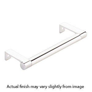 6.25" cc Select Smooth Cabinet Edge Pull - Polished Nickel