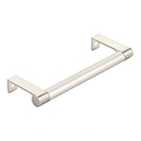 5.25" cc Select Smooth Cabinet Edge Pull - Satin Nickel