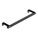 8.25" cc Select Smooth Cabinet Edge Pull - Flat Black