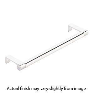 8.25" cc Select Smooth Cabinet Edge Pull - Polished Nickel