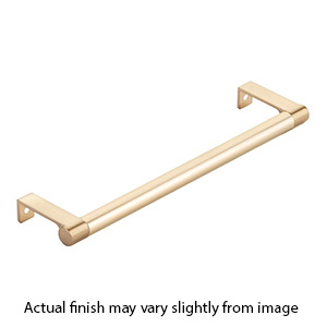 12.25" cc Select Smooth Cabinet Edge Pull - Satin Brass