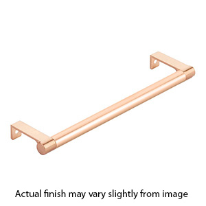 10.25" cc Select Smooth Cabinet Edge Pull - Satin Copper