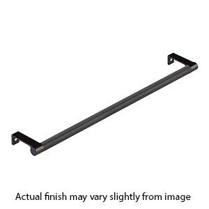 18.25" cc Select Smooth Cabinet Edge Pull - Flat Black