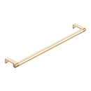 18.25" cc Select Smooth Cabinet Edge Pull - Satin Brass