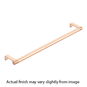 18.25" cc Select Smooth Cabinet Edge Pull - Satin Copper