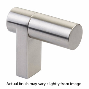 1-1/2" Select Smooth Cabinet Finger Pull - Satin Nickel