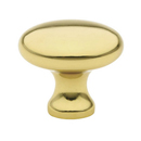 86013 - Traditional Brass - 1" Providence Knob - Polished Brass