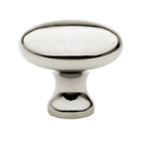 86013 - Traditional Brass - 1" Providence Knob - Polished Nickel