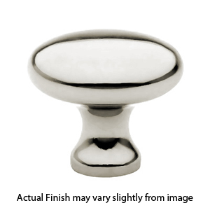 86014 - Traditional Brass - 1.25 Providence Knob - Polished Nickel