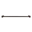 27024 - Tuscany - 12" Towel Bar - Rosette #12 - Medium Bronze