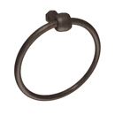 2701 - Tuscany - Towel Ring - Rosette #12 - Medium Bronze